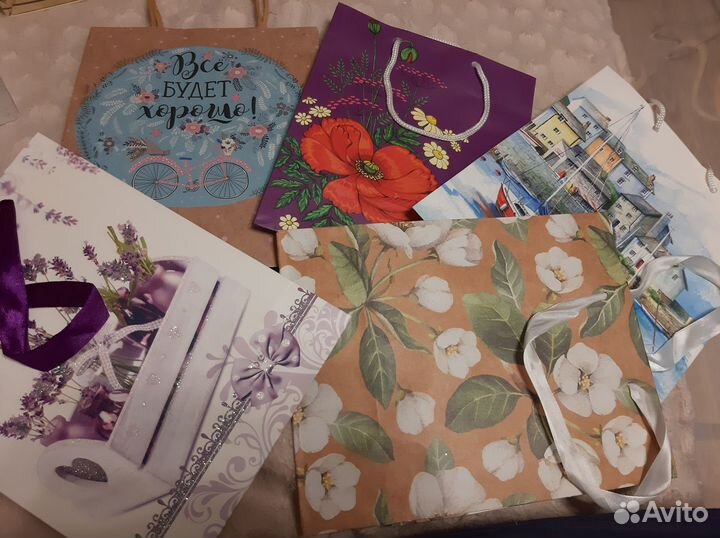 Упаковка Пакеты подарочные