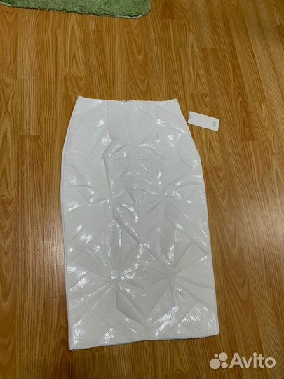 Юбка с пайетками