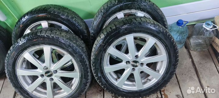 R16 Cordiant Snow Cross 195/55, PCD 4x100 DIA 54.1