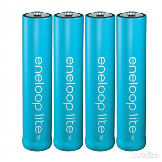 Аккумуляторы (4 шт) Panasonic 550mAh AAA Eneloop