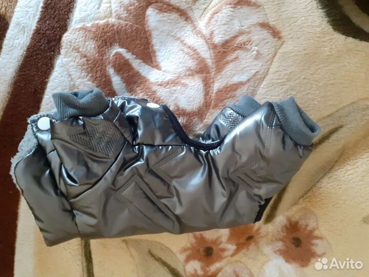 Комбинезон для маленькой собаки зима