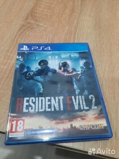 Rezident evil 2 re(3re). ps4. б.у