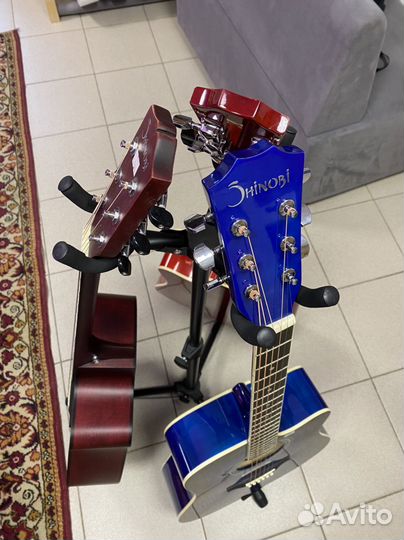 Стойка для 3 гитар Новая