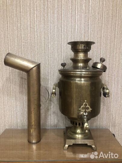 Тульский самовар на дровах