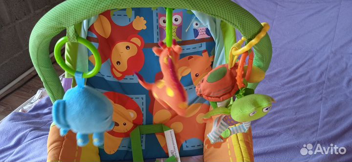 Детские качели шезлонг