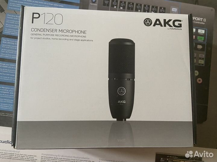 В наличии, Студийный микрофон Akg p120