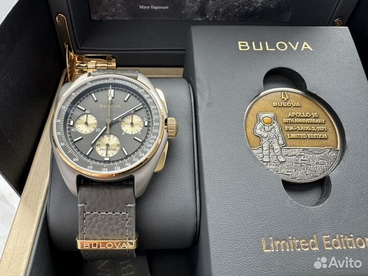 Новые часы Bulova Lunar Pilot Лимитка титан