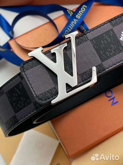 Ремень двустороннийlouis vuitton