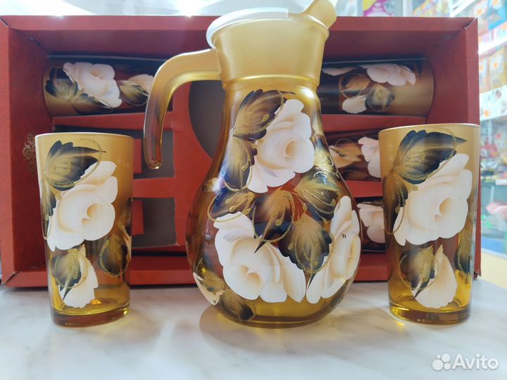 Набор Кувшин + 6 стаканов