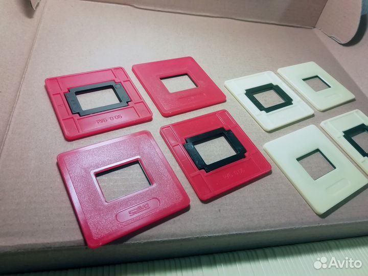 Рамки для слайдов salvo полкадра 18х24 мм