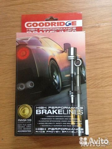 Армированные тормоз шланги Goodridge Subaru 24215