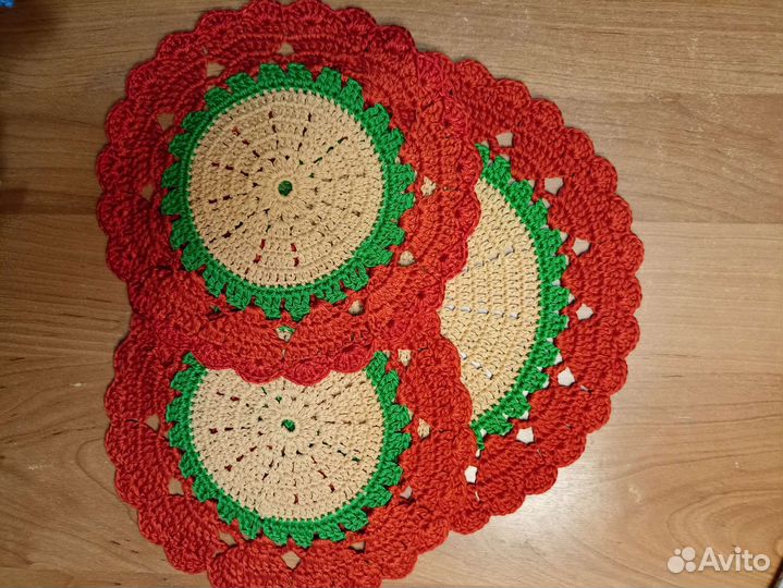 Салфетки крючком