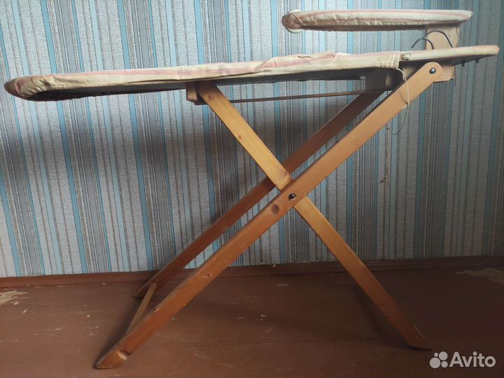 Гладильная доска деревянная раритет
