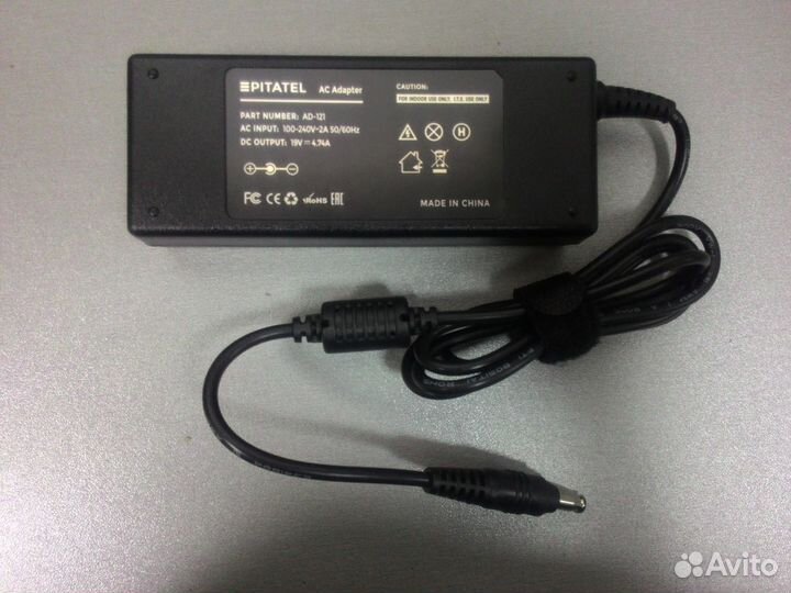 Блок питания для samsung 19V 4.74A (5.5x3.0)