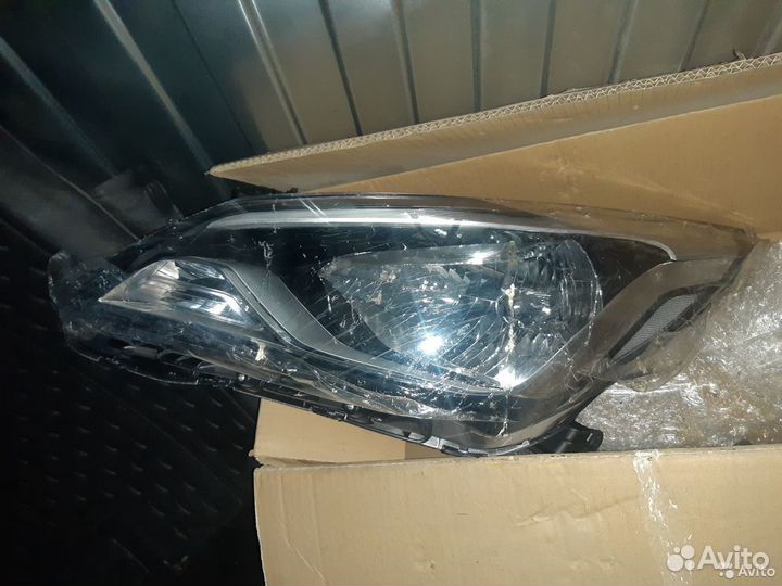 Фары левая/правая Хендай Солярис рест 2014-2017