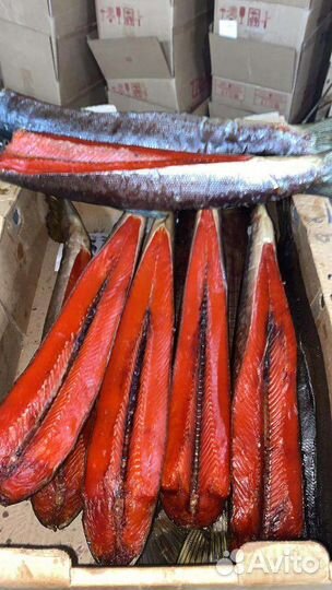 Красная икра, рыба вяленая, копченая оптом