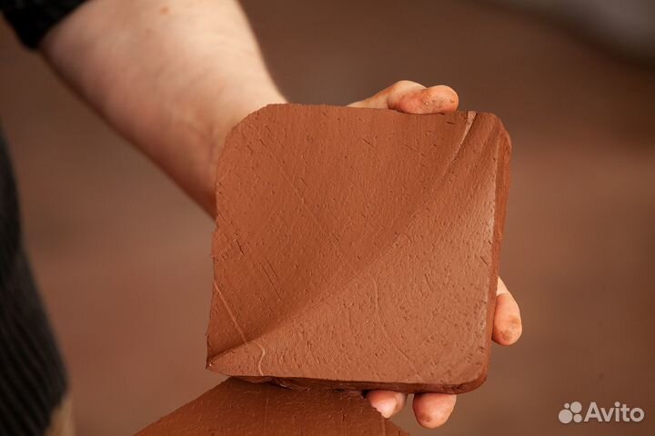 Гончарная глина Брауни 15кг