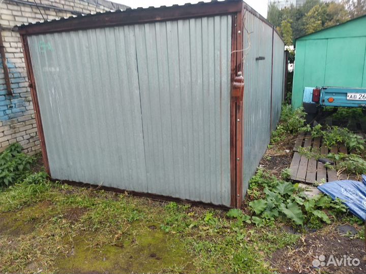 Гараж пенал металлический разборный