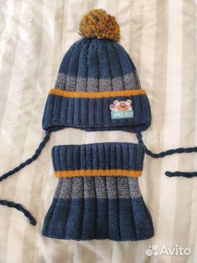 Шапка детская зимняя