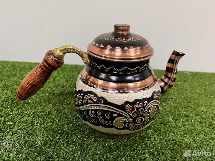 Чайник заварочный медный