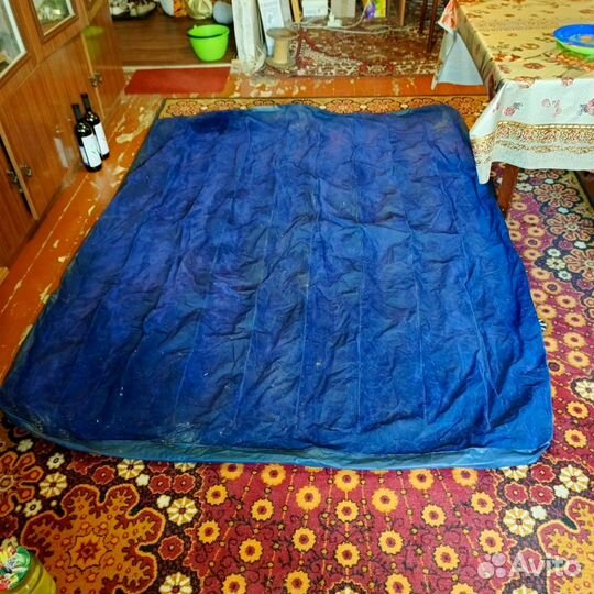 Матрас надувной широкий двухместный