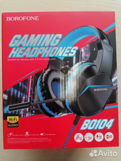 Игровые наушники с микрофоном