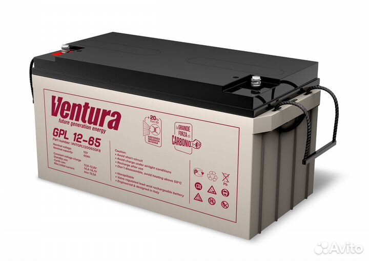 АКБ Ventura GPL 12-65