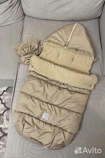 Зимний конверт в коляску