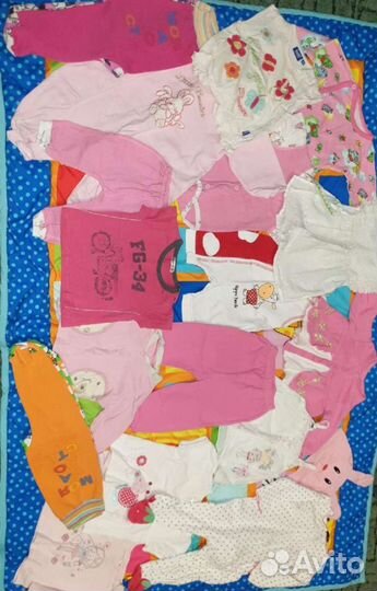 Пакет вещей для девочки 0-6 мес