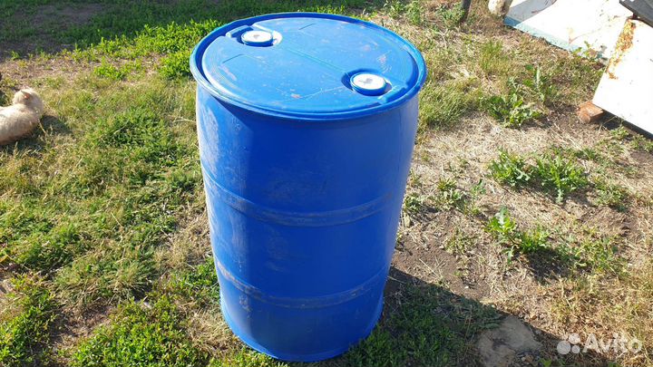 Бочки 200л. Пластиковые. Для воды и зерна
