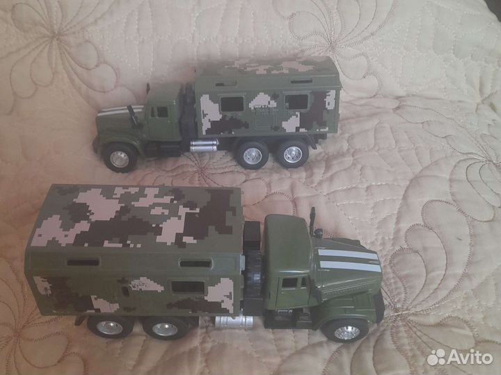 Детские машинки металлические