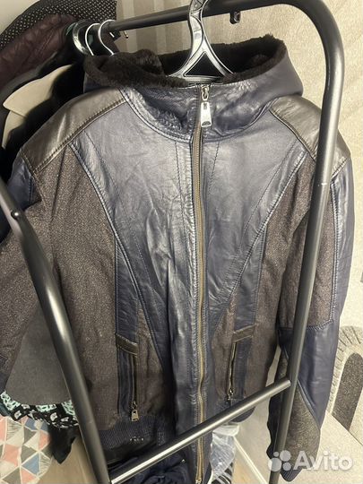 Дубленка кожаная натуральная мужская