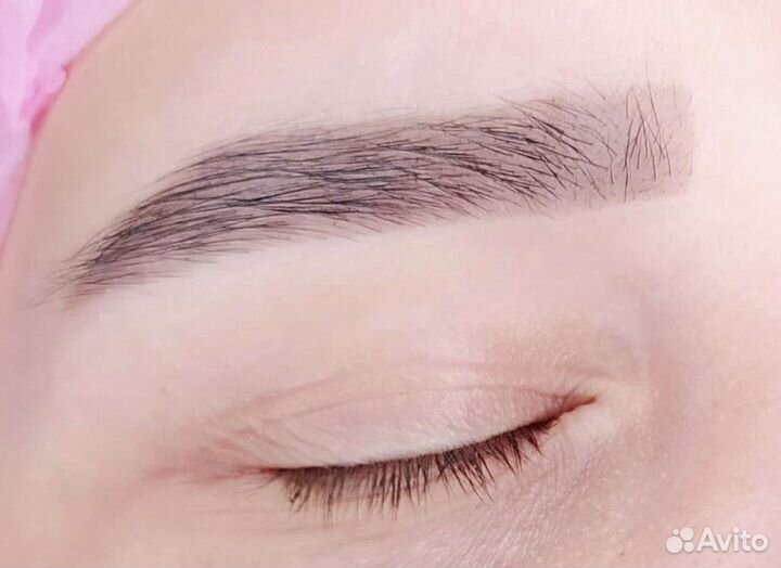 Оформление бровей /коррекция + окрашивание + уход