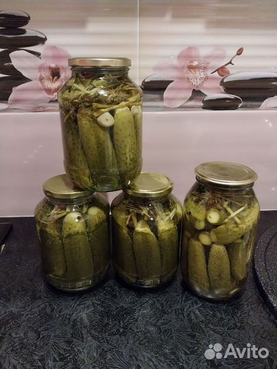 Огурцы маринованные домашние