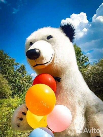 Аниматор белый медведь