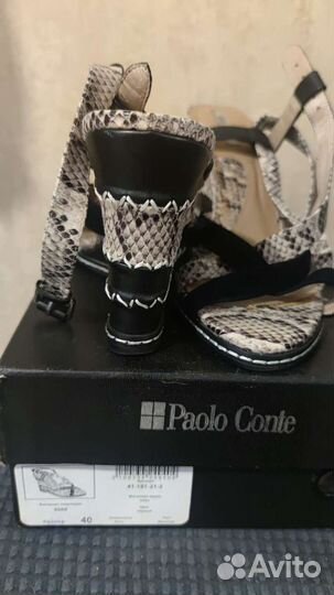 Босоножки Paolo conte на танкетке 40р