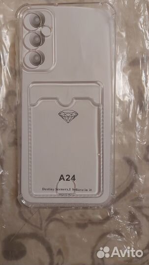 Чехол на samsung А24 противоударный