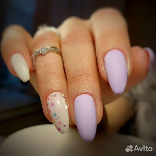 Аккуратный маникюр с покрытием