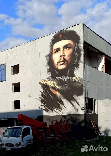Граффити оформление.Художественная роспись стен