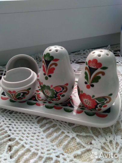 Посуда. Набор для специй Матрешки вербилки