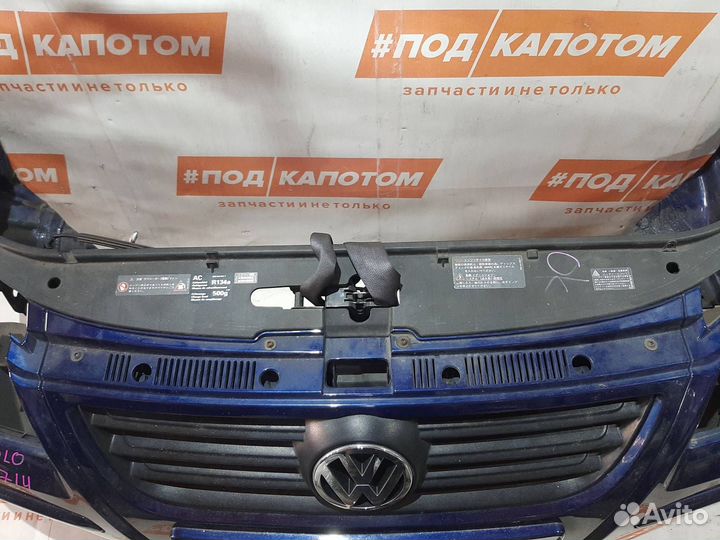 Ноускат Бампер Volkswagen Polo 4 рест. 2007