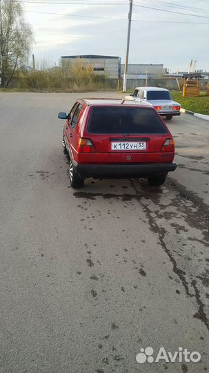 Фольксваген гольф 2 1988