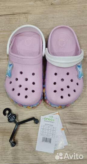 Босоножки Crocs J1 32-33; Сабо Сrocs J2 33-34