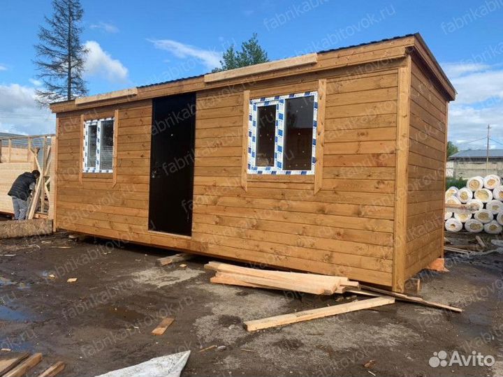Бытовка 6х2,3 утепленная (реальная цена)