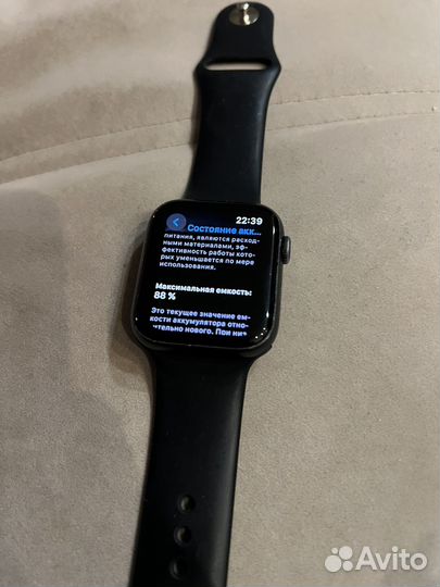 Часы apple watch 5 44 mm nike