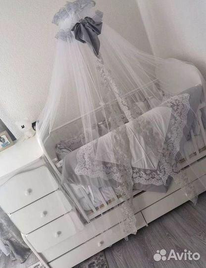 Детская кроватка 3 в 1 трансформер