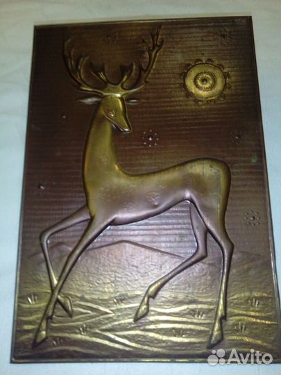 Медная чеканка 