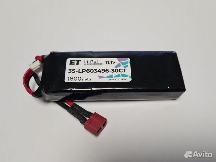 Аккумулятор ET 3S-LP603496-30CT высокотоковый