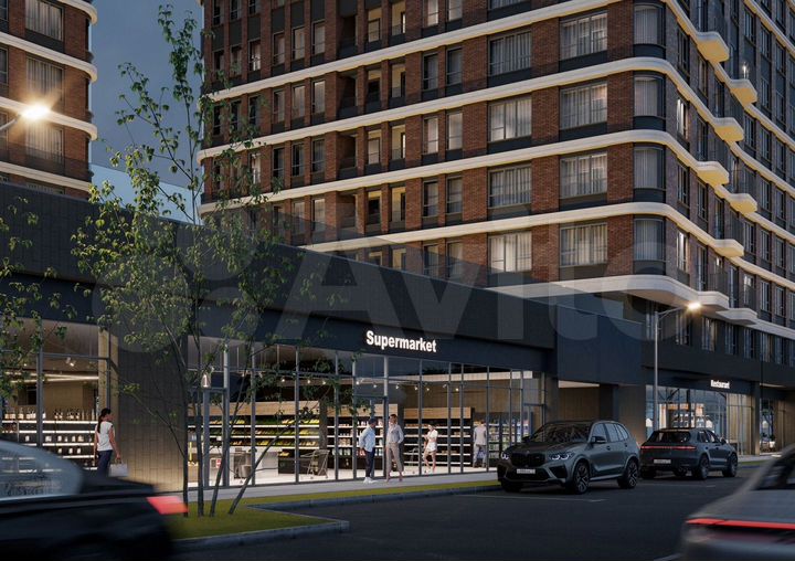 3-к. квартира, 65 м², 4/24 эт.