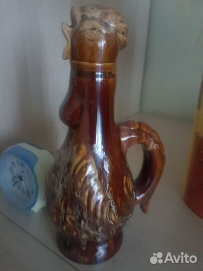 Графин из глины